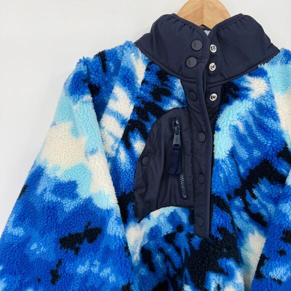 NEW Free People $168 Rocky Ridge Oversized Combo Fleece Jacket Women's Small - Picture 5 of 13